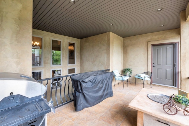 11273 S Alisa Meadows Dr, South Jordan, UT 84095 - view of patio with grilling area