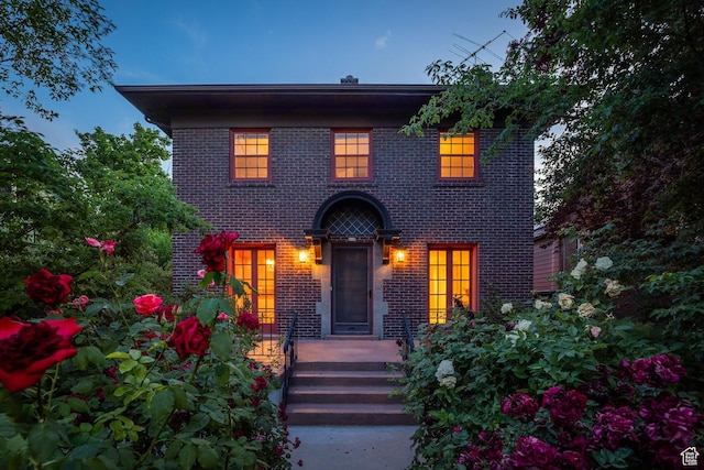 116 S University St E, Salt Lake City, UT 84102 - view of front of property featuring brick siding