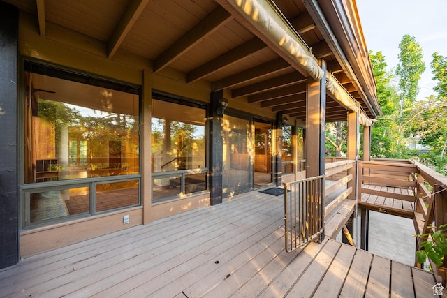 116 S University St E, Salt Lake City, UT 84102 - view of wooden deck