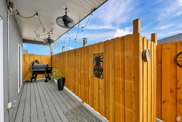 88 N Maraschino W, Grantsville, UT 84029 - wooden deck featuring area for grilling