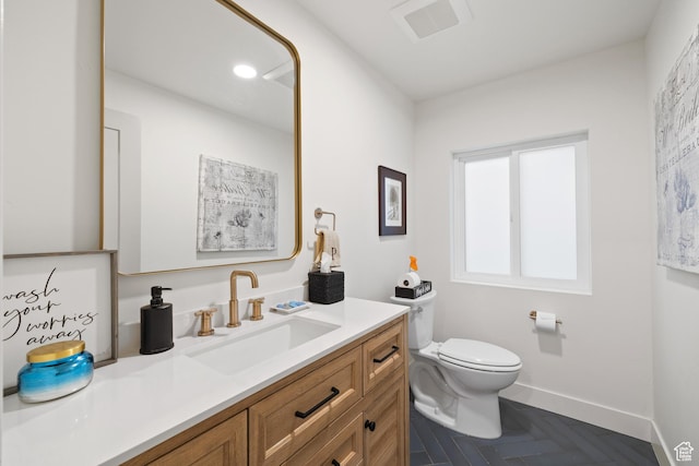 5223 S Hillsden Dr, Holladay, UT 84117 - bathroom featuring vanity and toilet