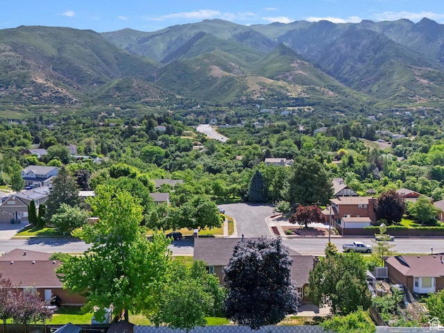 2203 N Joni Dr E, Layton, UT 84040 - aerial view of residential area with a mountain backdrop
