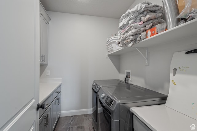 3862 W Lucerne Way, Lehi, UT 84043 - laundry area featuring washing machine and clothes dryer and cabinet space