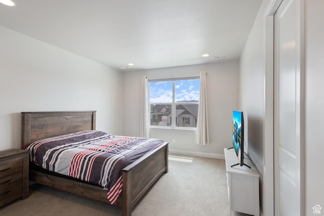 3862 W Lucerne Way, Lehi, UT 84043 - bedroom featuring light colored carpet and recessed lighting