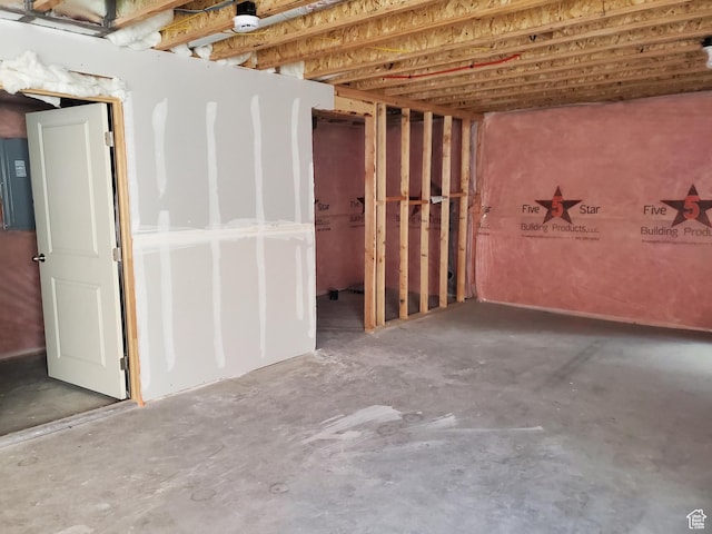 1082 E Springwater Way Unit 812, Eagle Mountain, UT 84005 - view of unfinished basement
