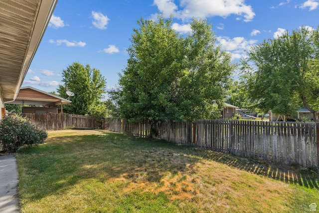 6113 S Vineway Cir, Salt Lake City, UT 84121 - view of fenced backyard