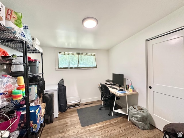 641 E 925 N, Ogden, UT 84404 - office area featuring wood finished floors