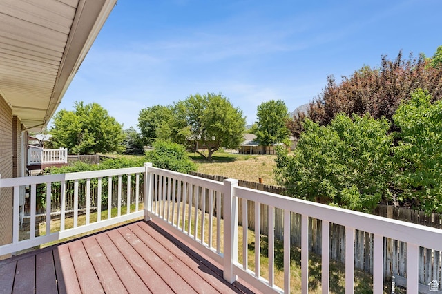 6133 S Vineway Cir, Salt Lake City, UT 84121 - view of deck