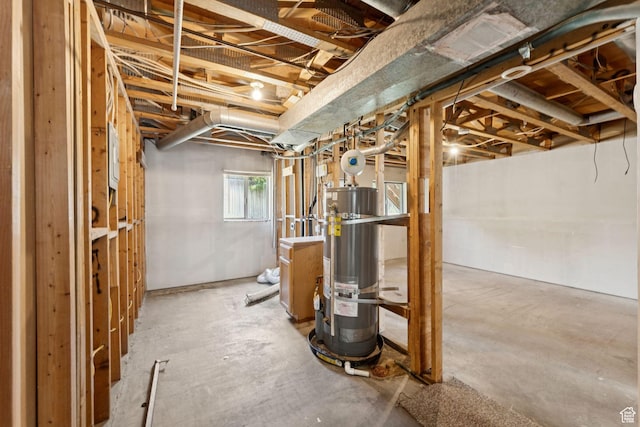 6133 S Vineway Cir, Salt Lake City, UT 84121 - basement with water heater