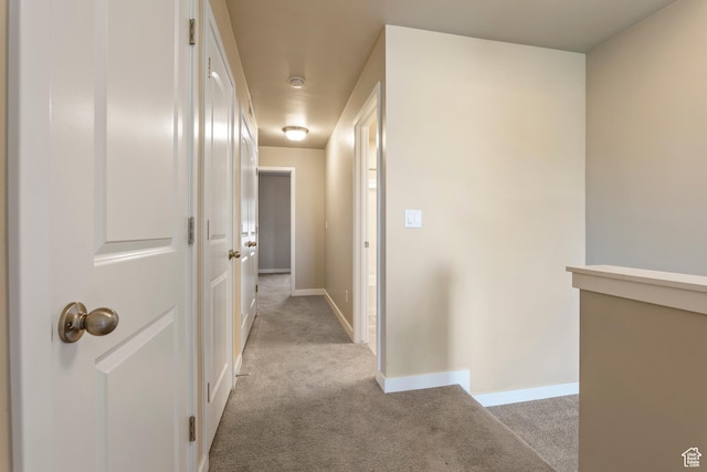 10572 S Kestrel Rise Rd, South Jordan, UT 84009 - hall with light colored carpet and baseboards