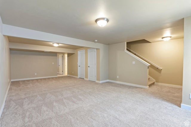 10572 S Kestrel Rise Rd, South Jordan, UT 84009 - finished below grade area with carpet and stairway