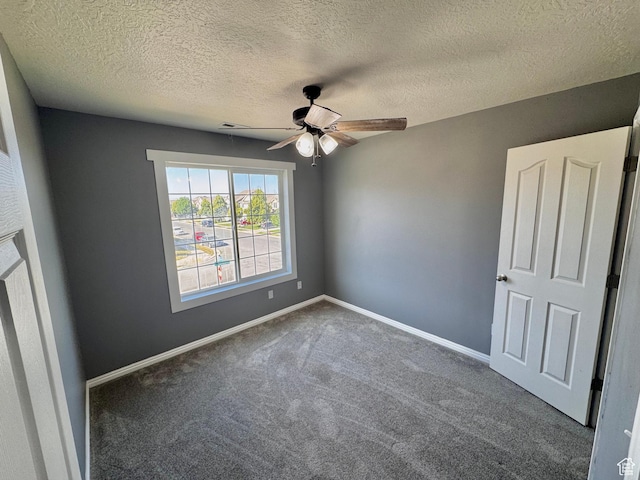 2061 Revere Way, Eagle Mountain, UT 84005 - carpeted empty room featuring ceiling fan and a textured ceiling
