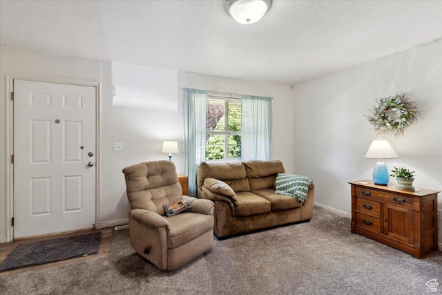 801 W Harrisville Rd N Unit 14, Ogden, UT 84404 - living room with carpet and baseboards