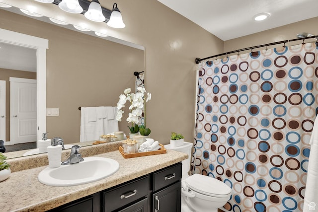 14483 S Ryegate Dr, Herriman, UT 84096 - bathroom with vanity and a shower with shower curtain