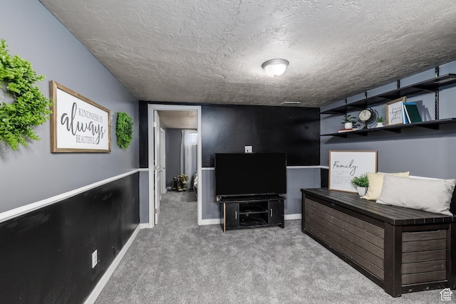720 E 850 N, Ogden, UT 84404 - living room with carpet flooring and a textured ceiling