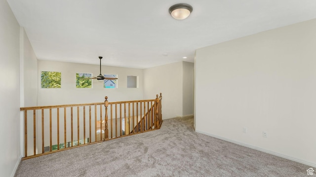 1562 S 910 W, Payson, UT 84651 - carpeted empty room with a ceiling fan