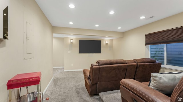1562 S 910 W, Payson, UT 84651 - carpeted home theater featuring recessed lighting