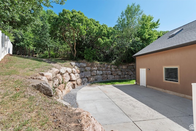 520 Lacey Way N, Salt Lake, UT 84054 - view of yard with a patio area