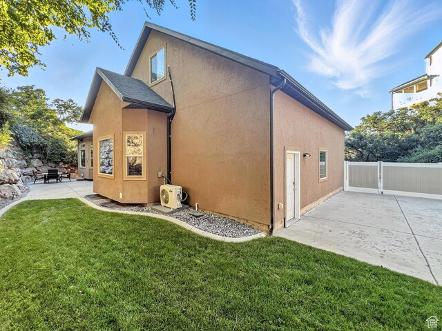520 Lacey Way N, Salt Lake, UT 84054 - back of property with a patio and stucco siding