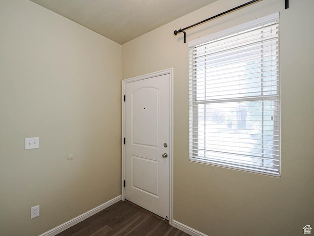 6900 S Village Haven Ln W, Midvale, UT 84047 - doorway featuring dark wood-type flooring and plenty of natural light