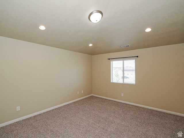 6900 S Village Haven Ln W, Midvale, UT 84047 - carpeted spare room with recessed lighting and baseboards