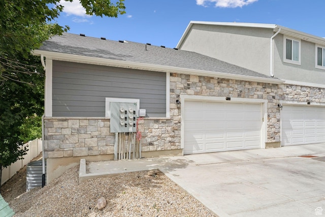 520 S Orchard Dr Unit 1, Bountiful, UT 84010 - garage with concrete driveway