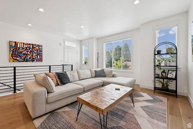 520 S Orchard Dr Unit 1, Bountiful, UT 84010 - living room with light wood finished floors and recessed lighting