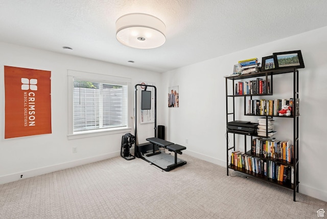 520 S Orchard Dr Unit 1, Bountiful, UT 84010 - workout room featuring carpet floors and baseboards