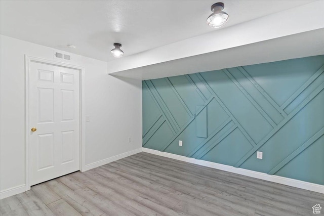 53 N Foxhill Rd N, North Salt Lake, UT 84054 - spare room with baseboards and wood finished floors