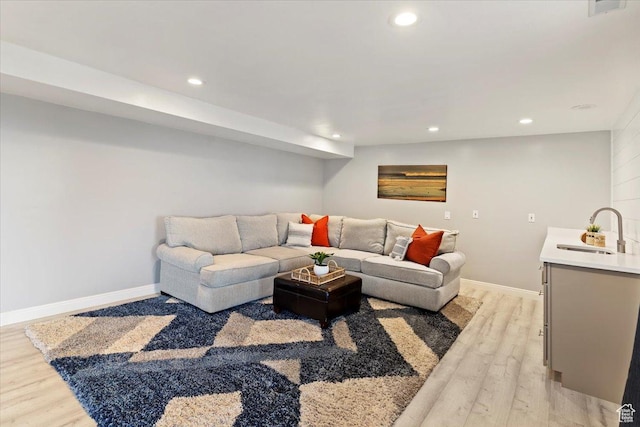 53 N Foxhill Rd N, North Salt Lake, UT 84054 - living area with light wood-style floors and recessed lighting