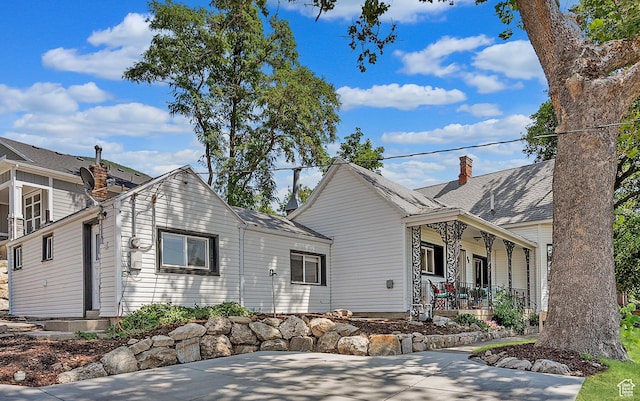 79 S 300 E, Farmington, UT 84025 - view of front of property with a porch and a chimney