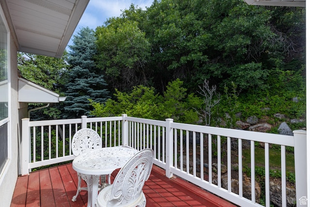 561 S Woodland Dr E, Farmington, UT 84025 - view of deck