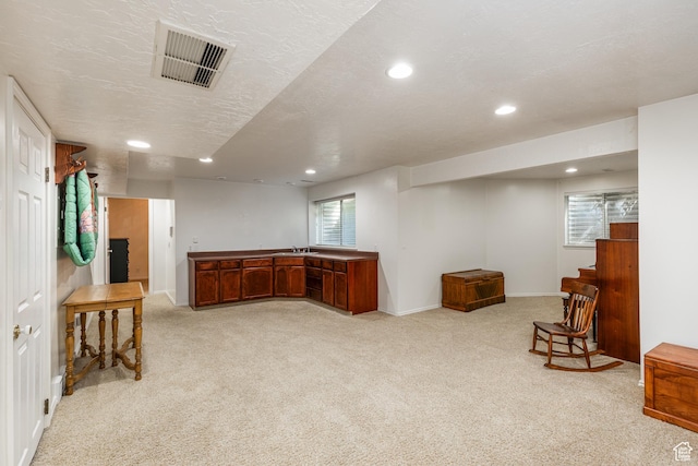 561 S Woodland Dr E, Farmington, UT 84025 - interior space with recessed lighting and light carpet