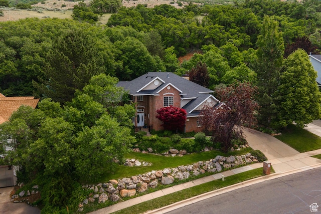 561 S Woodland Dr E, Farmington, UT 84025 - view from above of property