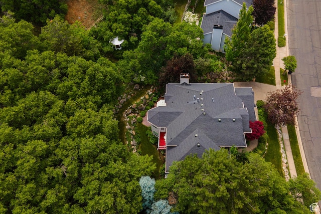 561 S Woodland Dr E, Farmington, UT 84025 - view from above of property