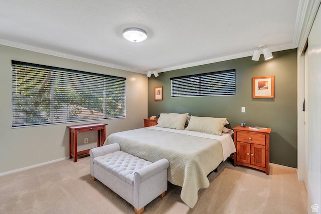 2173 S 1150 E, Bountiful, UT 84010 - bedroom featuring ornamental molding and light colored carpet