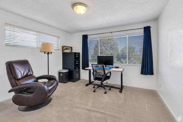 2173 S 1150 E, Bountiful, UT 84010 - office area featuring carpet floors and baseboards