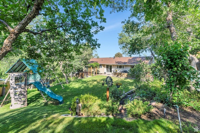 2173 S 1150 E, Bountiful, UT 84010 - view of yard featuring a playground