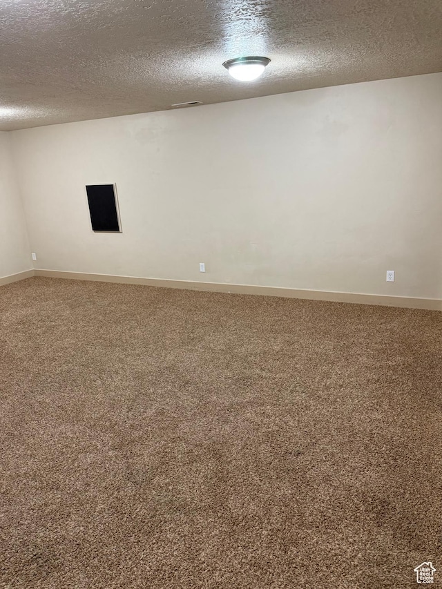 4257 W Lake Bridge Dr S, South Jordan, UT 84009 - carpeted spare room with a textured ceiling