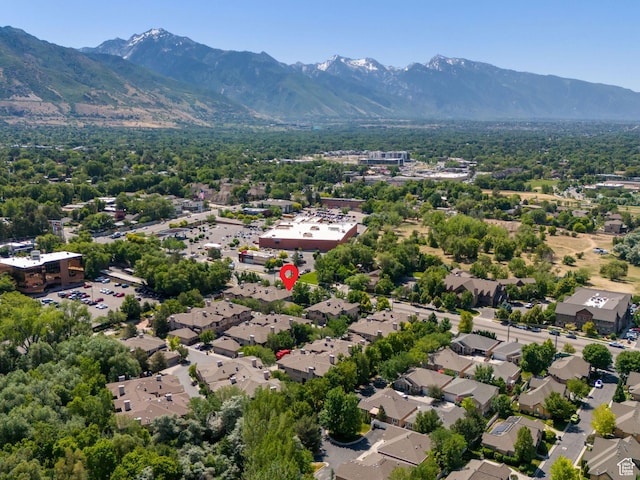 1692 E Kelmscott Ct S Unit C, Salt Lake City, UT 84124 - aerial view of mountains