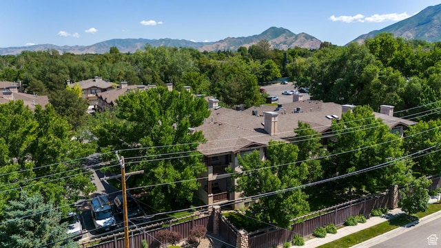 1692 E Kelmscott Ct S Unit C, Salt Lake City, UT 84124 - aerial view of mountains