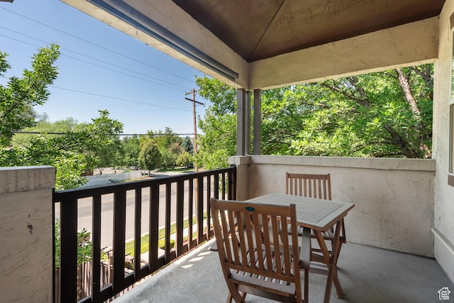 1692 E Kelmscott Ct S Unit C, Salt Lake City, UT 84124 - view of balcony