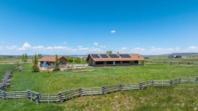 966 Mill Rd, Evanston, WY 82930 - aerial view of sparsely populated area featuring agricultural land