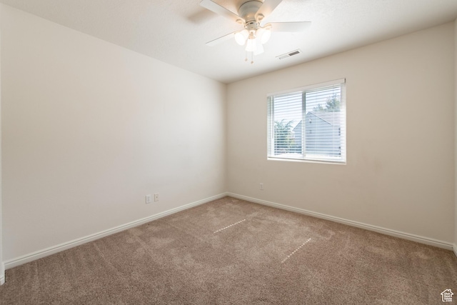 1735 W 540 N Unit 1303, St George, UT 84770 - unfurnished room featuring light colored carpet and ceiling fan