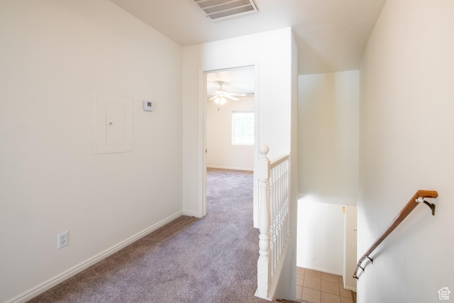1735 W 540 N Unit 1303, St George, UT 84770 - stairs with electric panel and carpet
