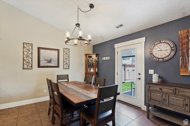 210 E 2150 N, North Ogden, UT 84414 - dining room featuring a chandelier and tile patterned flooring