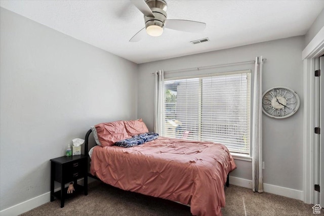 210 E 2150 N, North Ogden, UT 84414 - bedroom featuring carpet and ceiling fan