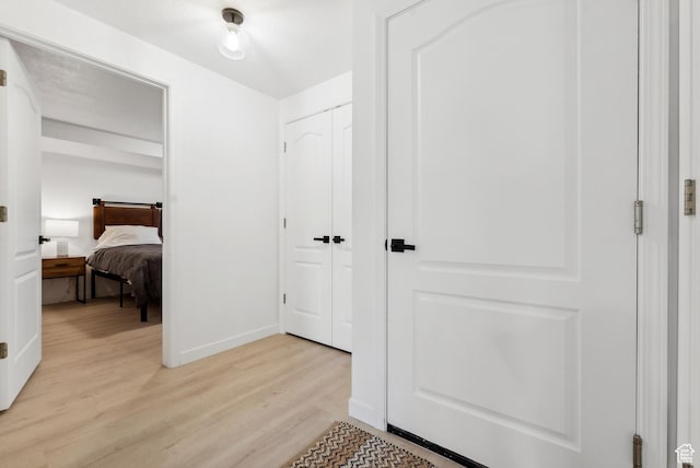 93 S 1250 E, Logan, UT 84321 - corridor with light wood-style floors and baseboards