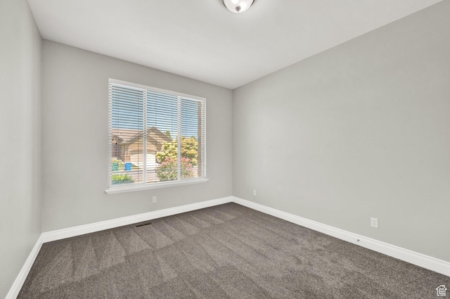 3179 W Hayden Ridge Way S, Riverton, UT 84065 - unfurnished room featuring dark carpet and baseboards