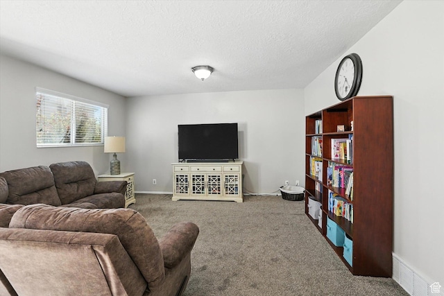 433 W 2425 N, Harrisville, UT 84414 - living area with carpet floors and a textured ceiling